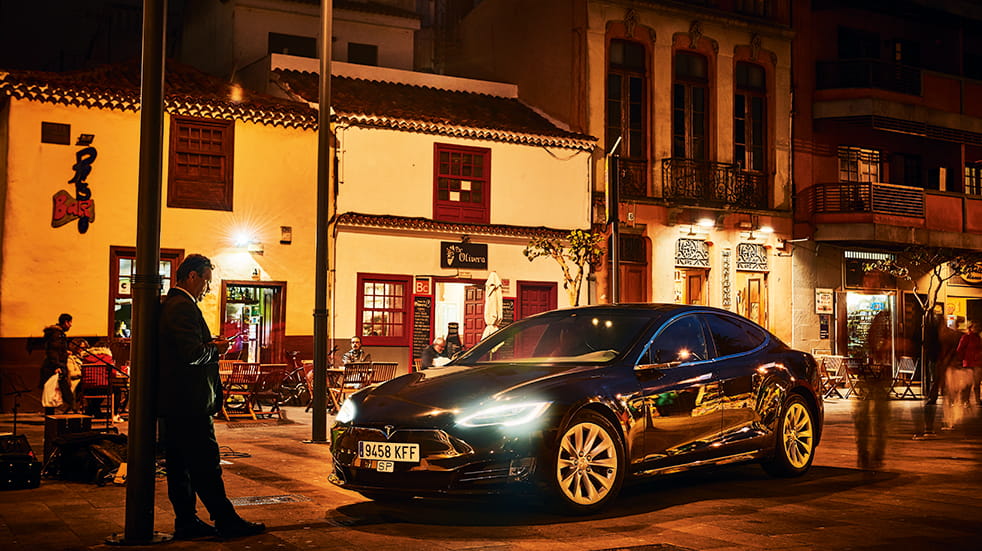 Self drive holiday in Tenerife: Tesla Model S